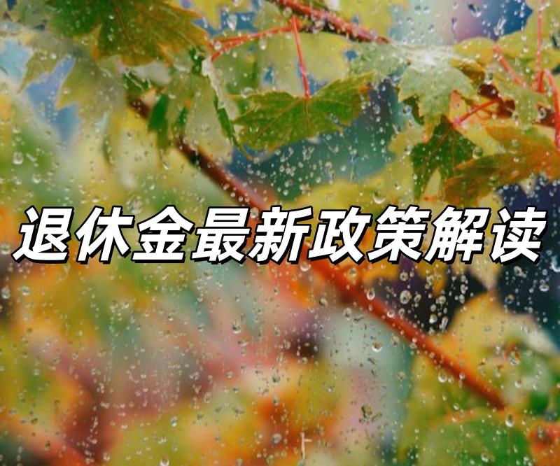 2026退休金最新政策解读